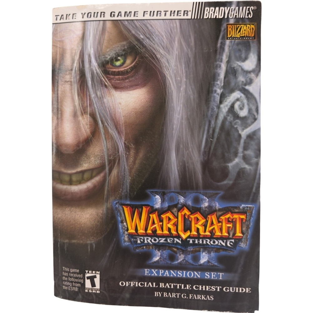 Warcraft Vol. III The Frozen Throne Brady Games Official Strategy Guide